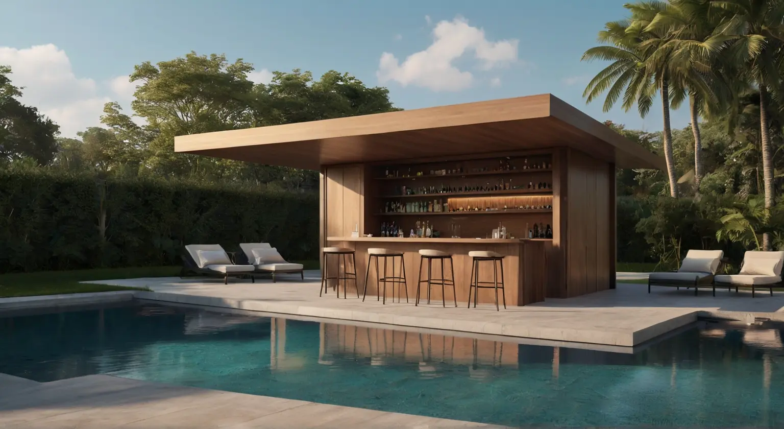 Unique Pool Pavilion Ideas To Elevate Your Pool Side
